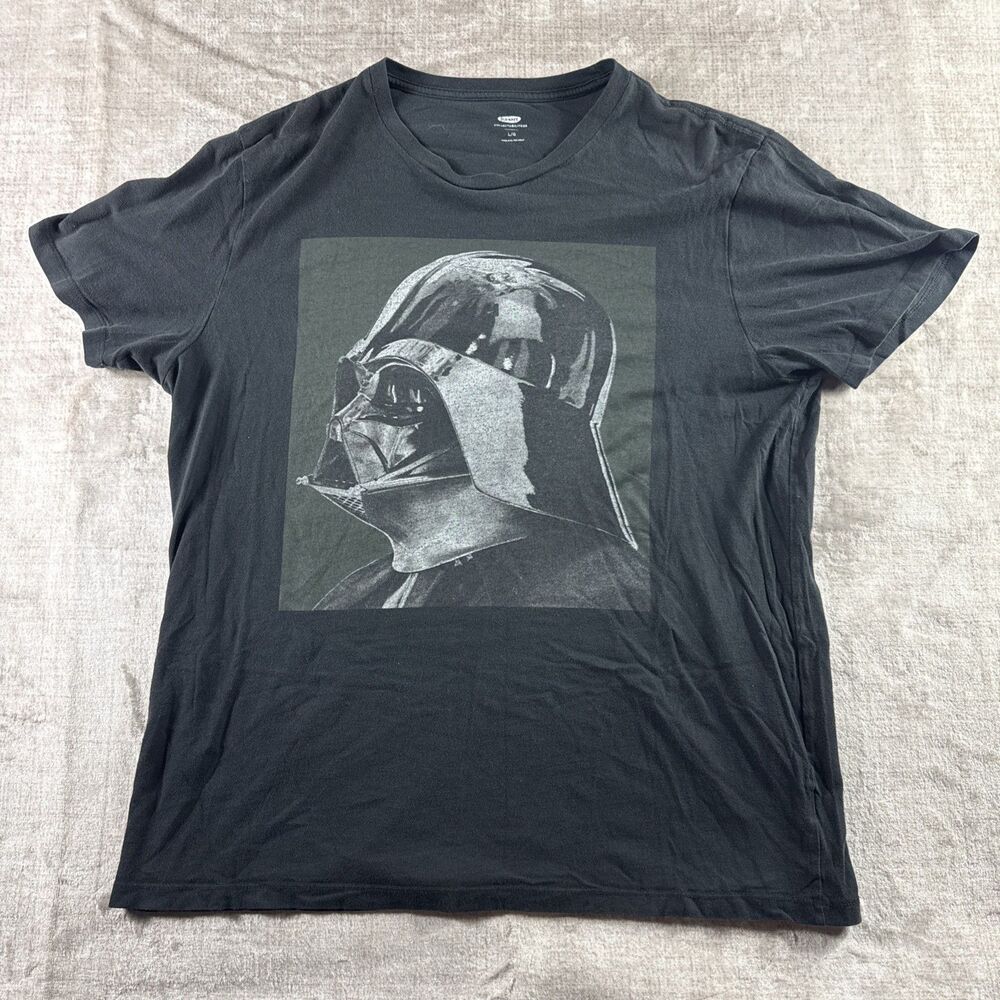 Darth Vader Star Wars Old Navy Collectabilitees Men's Black TShirt Size L